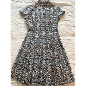 Tory Burch Geometric Mini Dress